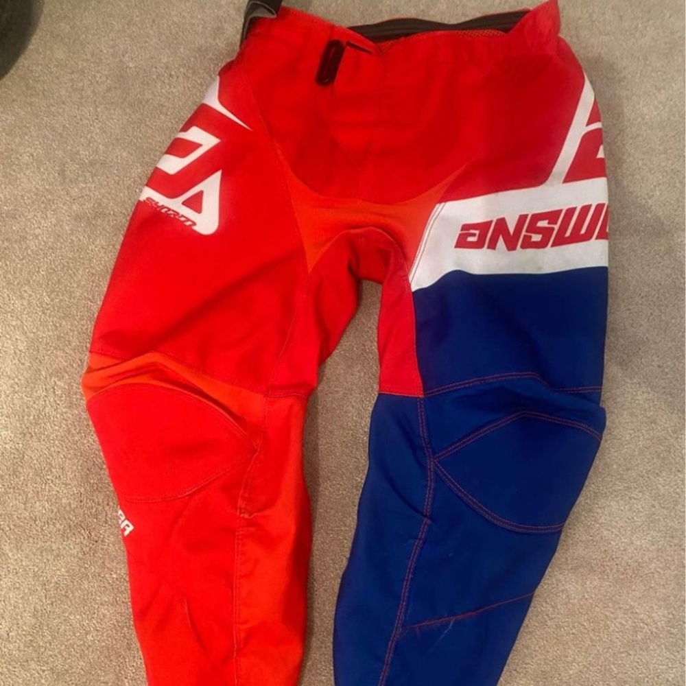 Boys motorcross pants